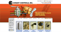 Desktop Screenshot of conantcontrols.com